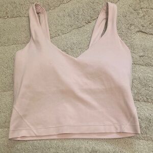Lululemon align tank light pink size 2